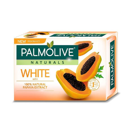 PALMOLIVE SOAP NAT WHT+ PAPAYA ORG