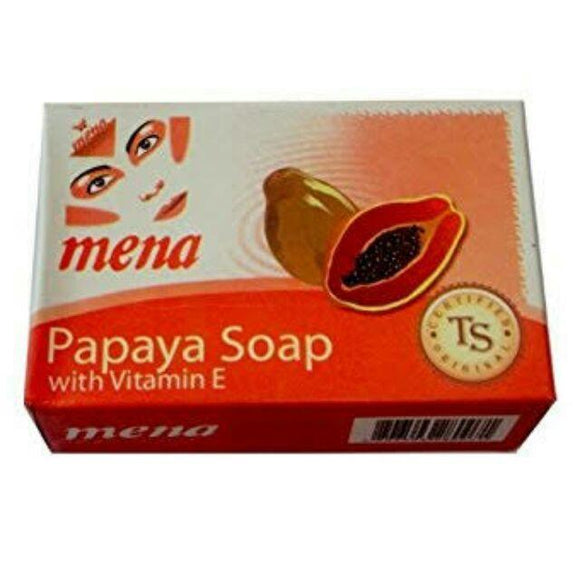 MENA PAPAYA SOAP RED