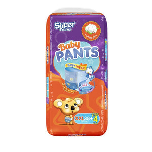 SUPER TWINS DIAPER BABY PANTS