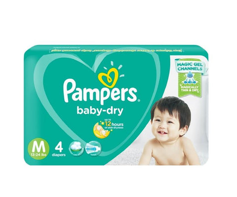 PAMPERS BABY DRY MEDIUM