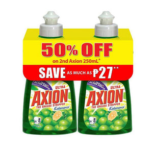 AXION DISHWSH LIQ KAL 250ML 50% OFF ON 2ND CAS (20)