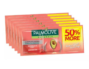 PALMOLIVE SHAMPOO & CONDITIONER COMPLETE REPAIR RED