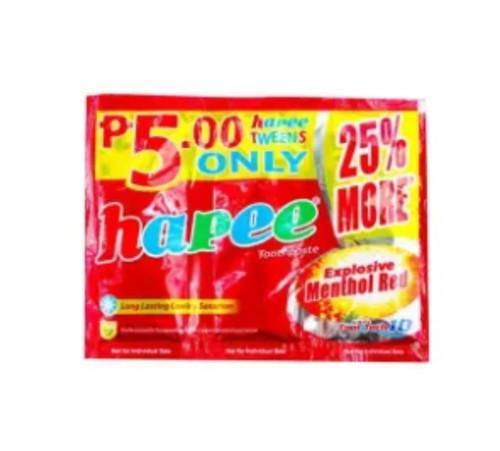 HAPEE TOOTHPASTE E.MENTHOL TWEEN RED