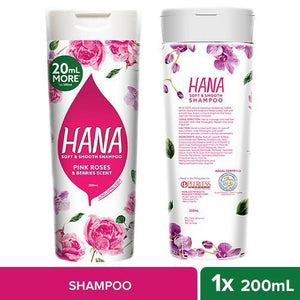 HANA SHAMPOO SMOOTH PINK ROSES