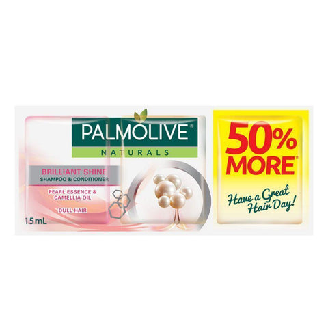 PALMOLIVE SHAMPOO & CONDITIONER GLOSSY SHINE