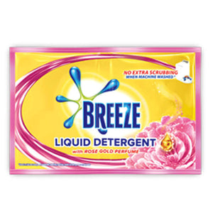 BREEZE LIQUID DETERGENT ROSE GOLD PERFUME