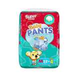 SUPER TWINS DIAPER BABY PANTS MEDIUM