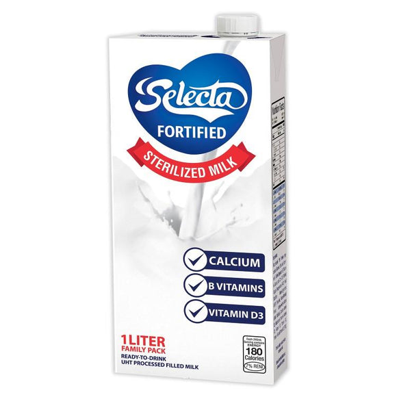 SELECTA FULL CREAM STERILIZED MILK