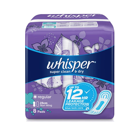 WHISPER CLEAN AND DRY REG FLOW