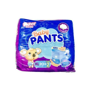 SUPER TWINS DIAPER BABY PANTS