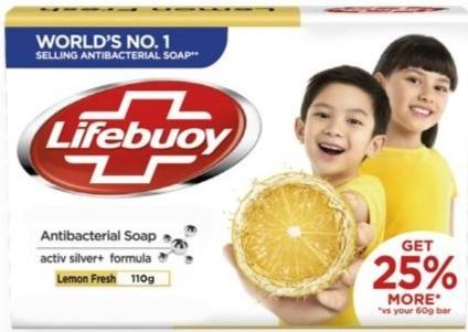 LIFEBUOY BAR TOTAL LEMON FRESH