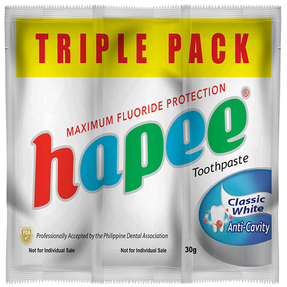 HAPEE TOOTHPASTE FRESH AND COOL TWEEN WHITE