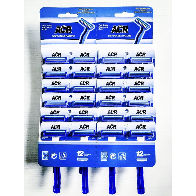 ACR TWIN DISPOSABLE RAZOR – Nesabel Online – Branch
