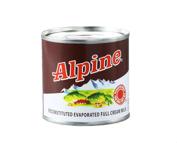 ALPINE FULL CREAM EVAPORATED MILK