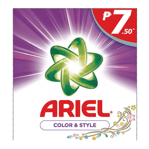 ARIEL POWDER COLOR AND STYLE SWAKTO