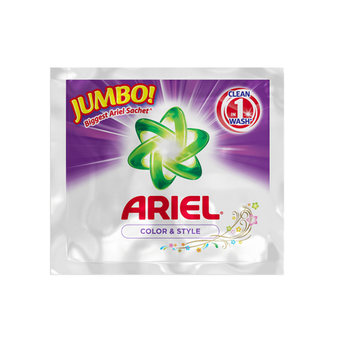 ARIEL POWDER COLOR AND STYLE