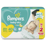 PAMPERS BABY DRY NB