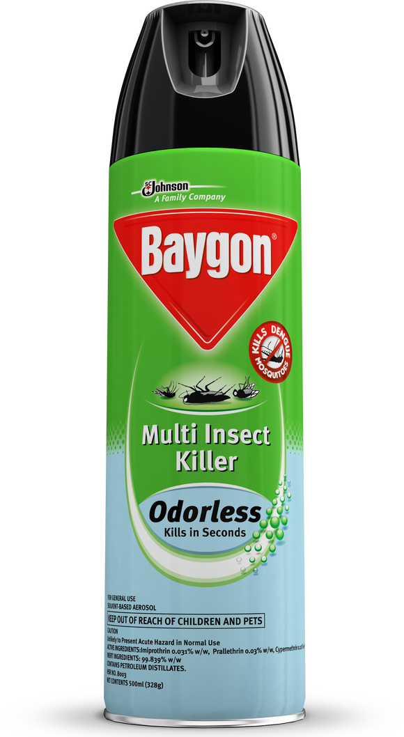 BAYGON MULTI INSECT KILLER ODORLESS