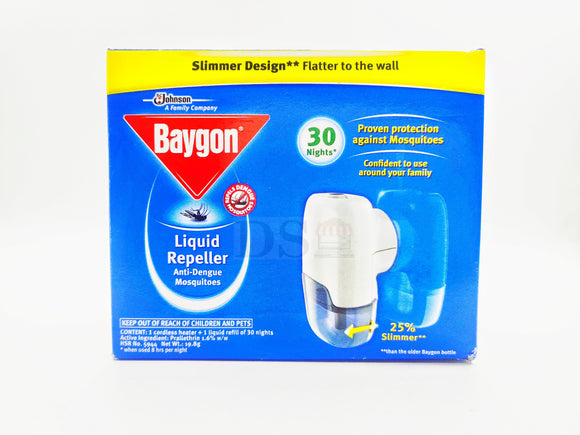 BAYGON LIQUID REPELLER ANTI- DENGUE STARTER PACK