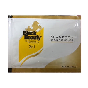 BLACK BEAUTY SHMP W/ CONDITIONER 10ML