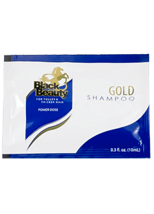 BLACK BEAUTY SHMP GOLD 10ML