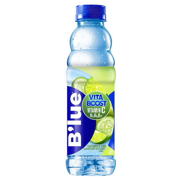 BLUE VITAMIN DRINK CUCUMBER LIME 500ML