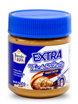 BARRIO FIESTA NUTTY PEANUT BUTTER 170G