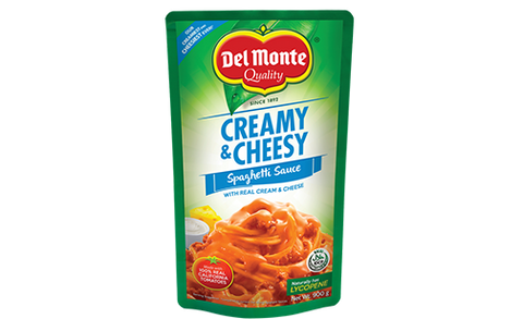 DEL MONTE SPAG SAUCE CREAMY & CHEESY