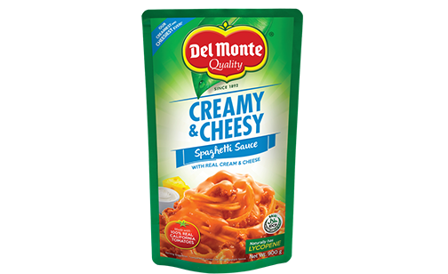 DEL MONTE SPAG SAUCE CREAMY & CHEESY