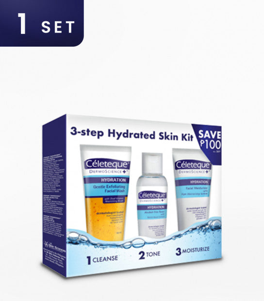 CELETEQUE HYDRATED HEALTHY SKIN KIT