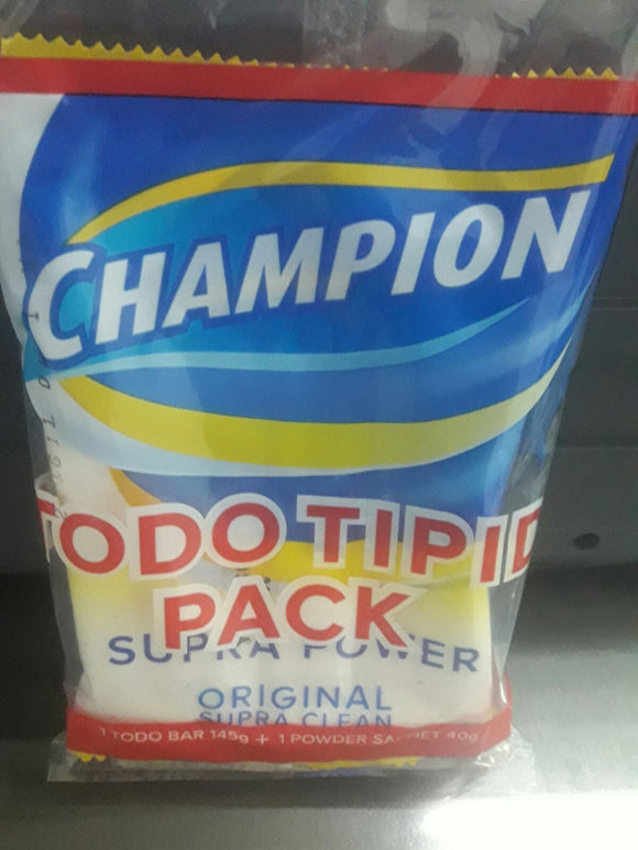 CHAMPION TIPID PACK BAR 145G+PWD (35G)