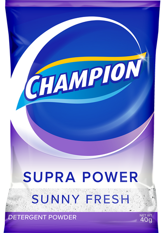 CHAMPION DETERGENT POWDER SUNNY FRESH