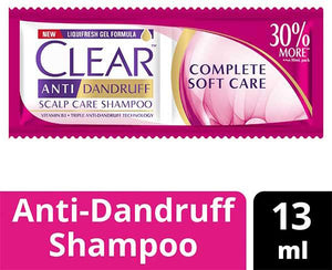 CLEAR SHAMPOO COMPLETE SOFT CARE