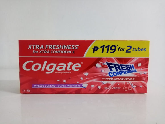 COLGATE TOOTHPASTE C.CRYS SPICY (RED)