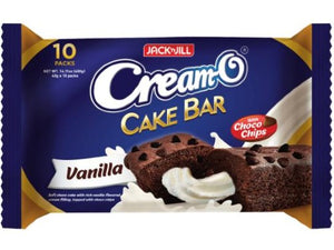 CREAM-O CAKE BAR VANILLA 40G 10S