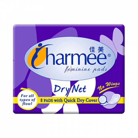 CHARMEE ALL FLOW DRY NET NON WING (VIOLET)