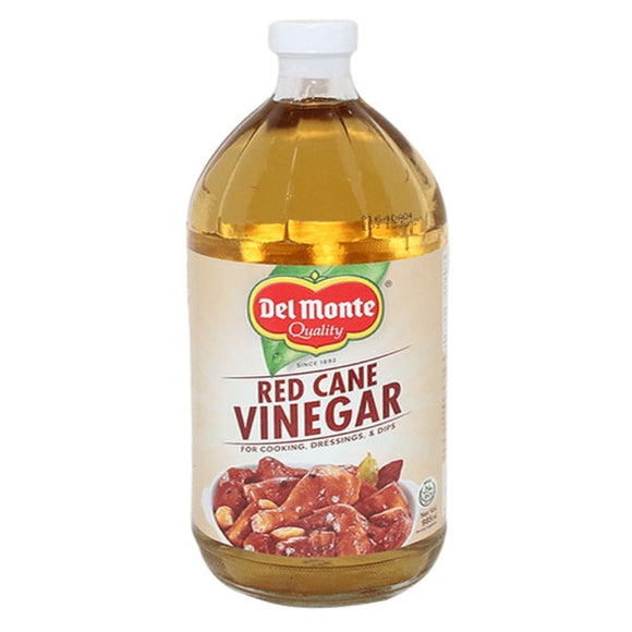 DEL MONTE RED CANE VINEGAR BOTTLE 47CL