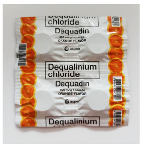 DEQUADIN ORANGE 250MG