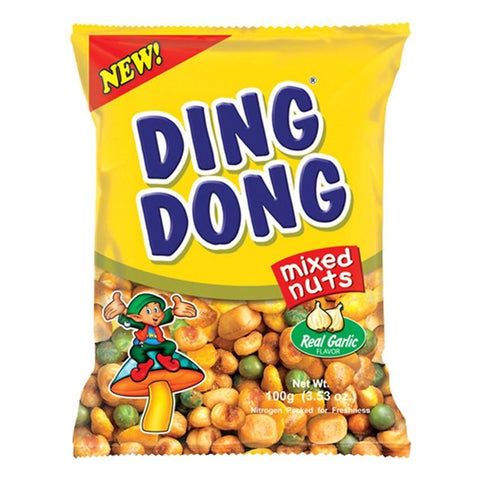 DING DONG MIXED NUTS REAL GARLIC