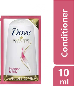 DOVE CONDITIONER STRAIGHT AND SILKY PNK