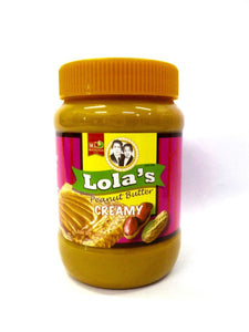 LOLAS CREAMY PEANUT BUTTER