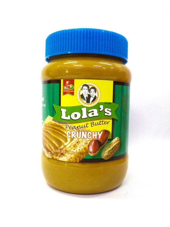 LOLAS CRUNCHY PEANUT BUTTER