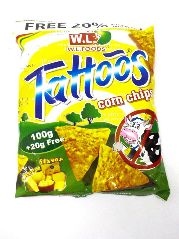 TATTOOS CORN CHIPS