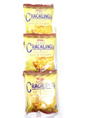 OISHI CRACKLING SALT & VINEGAR