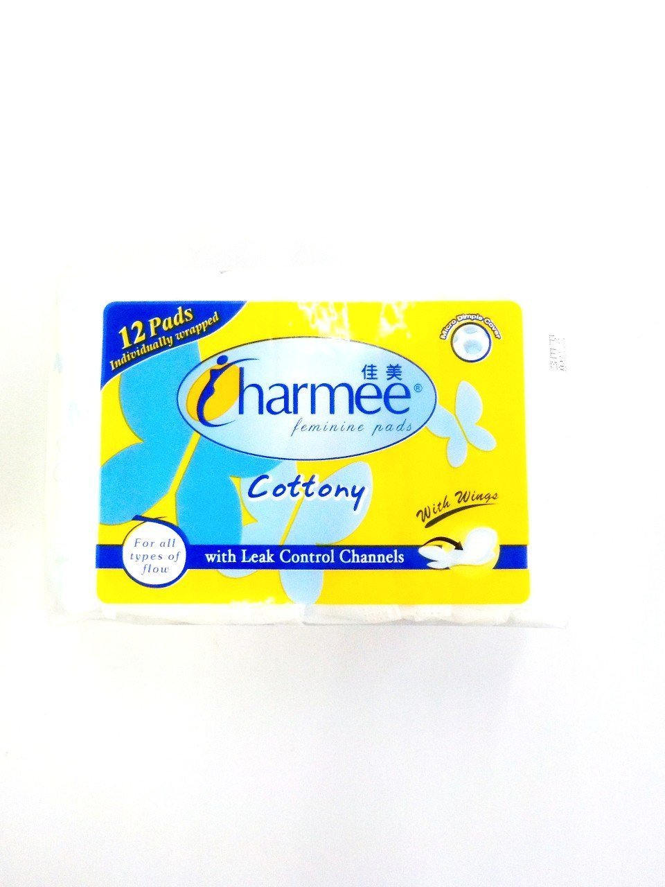 Charmee Sanitary Napkin All Flow Non-Wing 12's — .