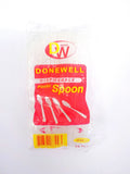 DONEWELL PLASTIC SPOON SMALL 25S (TRANS)
