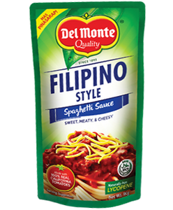 DEL MONTE SPAG SAUCE FILIPINO STYLE