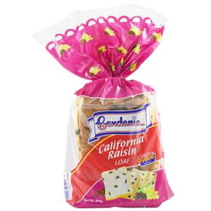 GARDENIA RAISIN LOAF 400G