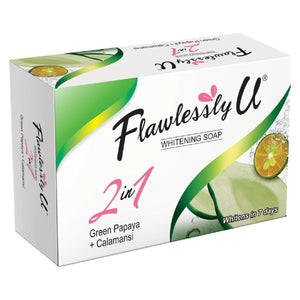 FLAWLESSLY U WHITENING GREEN PAPAYA CALAMANSI 125G