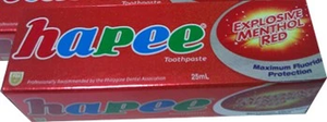 HAPEE TOOTH PASTE EXPLOSIVE MENTHOL RED